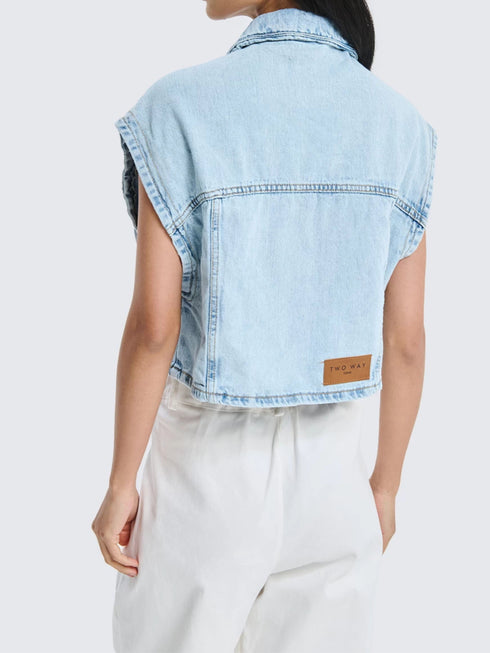 Gilet over jeans Two Way